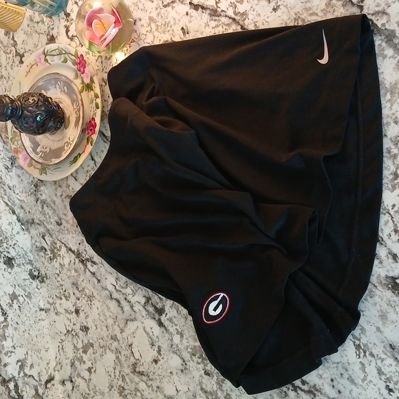 Nike Dresses & Skirts - Nike Sport Dri-Fit Black Golf Skirt Georgia Bulldogs Size M